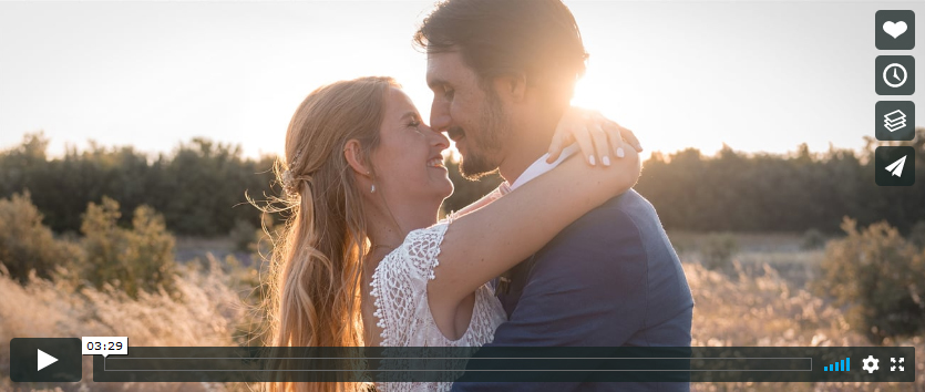 video mariage provence domaine sarson